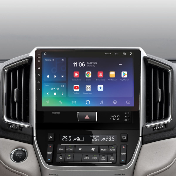 Штатна магнітола SIGMA PRO 9432 ANDROID 10 4+32 Gb 4G DSP Toyota Land Cruiser 200 11 2015-2020 9