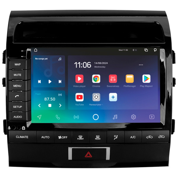 Штатна магнітола SIGMA PRO 9432 ANDROID 10 4+32 Gb 4G DSP Toyota Land Cruiser 11 200 (F2) 2007-2015 (C) 9
