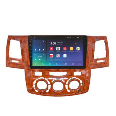 Штатна магнітола SIGMA PRO 9432 ANDROID 10 4+32 Gb 4G DSP Toyota Fortuner 1 AN50 AN60 HILUX Revo Vigo 2008-2014 brown 9"