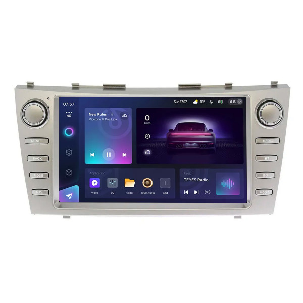 Штатна магнітола Teyes CC3 4+32 Gb Toyota Camry 6 XV 40 50 2006-2011 old with button 9