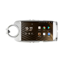 Штатна магнітола SIGMA S9432 ANDROID 10 4+32 Gb 4G DSP Toyota Yaris Vios 2012-2017 Silver 9"