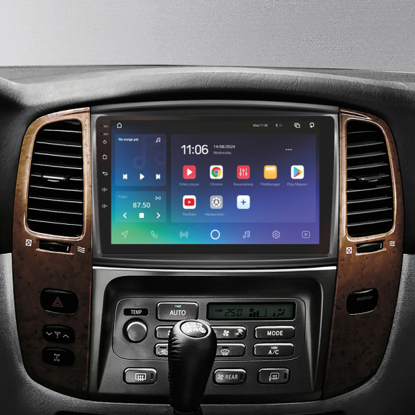 Штатна магнітола SIGMA PRO 9432 ANDROID 10 4+32 Gb 4G DSP Toyota Land Cruiser LC 100-A 2002-2007 (A) 9