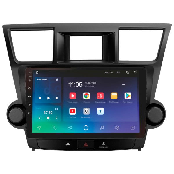 Штатна магнітола SIGMA PRO 10432 ANDROID 10 4+32 Gb 4G DSP Toyota Highlander 2 XU40 2007-2013 (F2) 10