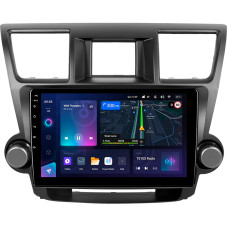 Штатная магнитола Teyes CC3L 4+64 Gb Toyota Highlander 2 XU40 2007-2013 (F1) 10″