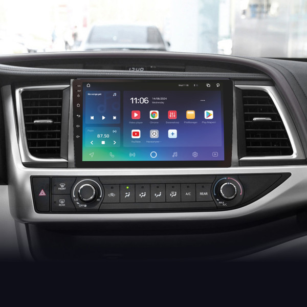 Штатная магнитола Sigma Pro 10464 4+64 Gb Toyota Highlander 3 XU50 2013-2018 10″