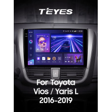 Штатная магнитола Teyes CC3 2k 4+32 Gb Toyota Vios, Yaris L 2016-2019 10″