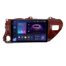 Штатна магнітола Teyes CC3 6+128 Gb з коловим оглядом 360° Toyota Hilux Pick Up AN120 2015-2020 Mahogany 10" 2k