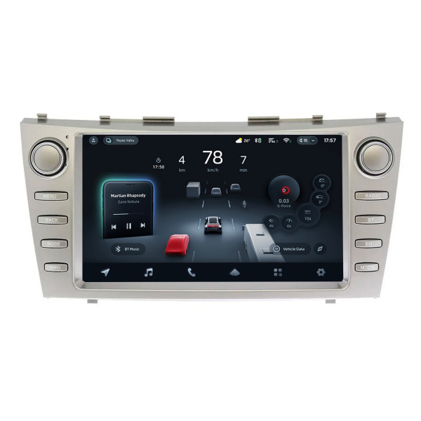 Штатна магнітола Teyes CC4 Pro 8+128 Gb Toyota Camry 6 XV 40 50 2006-2011 old with button 9