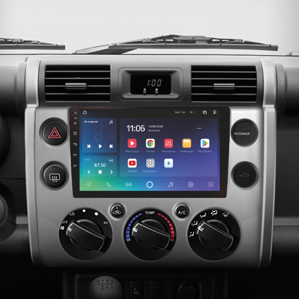Штатна магнітола SIGMA PRO 9432 ANDROID 10 4+32 Gb 4G DSP Toyota FJ Cruiser J15 2006-2020 (F1) 9