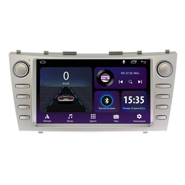 Штатна магнітола SIGMA E9232 ANDROID 10 2+32 Gb Toyota Camry 6 XV 40 50 2006-2011 old with button 9