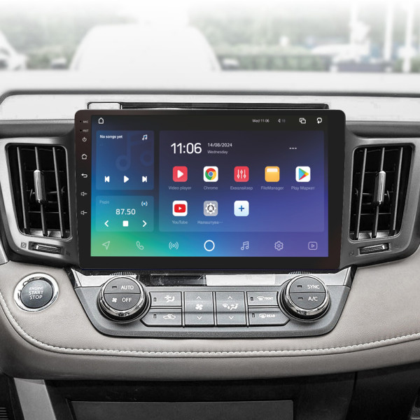 Штатна магнітола SIGMA PRO 10432 ANDROID 10 4+32 Gb 4G DSP Toyota RAV4 4 XA40 5 XA50 2012-2018 10
