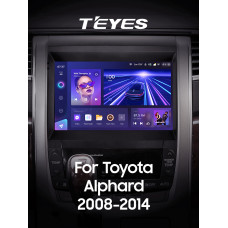 Штатна магнітола Teyes CC3 6+128 Gb Toyota Alphard H20 2008-2014 9" 2k