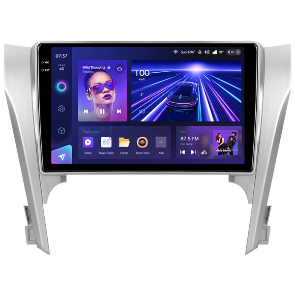 Штатная магнитола Teyes CC3 2k 4+64 Gb Toyota Camry 7 XV 50 55 2011-2014 (B) 10″