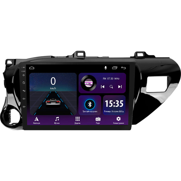 Штатная магнитола Sigma E10232 2+32 Gb Toyota Hilux Pick Up AN120 2015-2020 10″