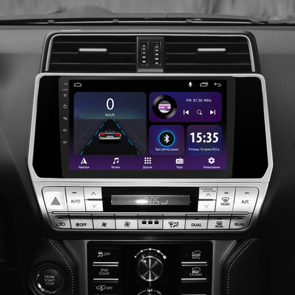 Штатная магнитола Sigma E10232 2+32 Gb Toyota Land Cruiser Prado 150 2018-2020 10″