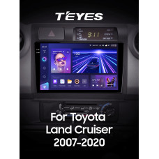 Штатная магнитола Teyes CC3 2k 6+128 Gb Toyota Land Cruiser 70 Series LC 79 2007-2020 9″