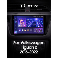 Штатная магнитола Teyes CC3 2k 6+128 Gb 360° Volkswagen Tiguan 2 Mk 2016-2022 (A) 10″