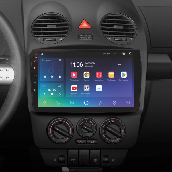 Штатна магнітола SIGMA PRO 9432 ANDROID 10 4+32 Gb 4G DSP Volkswagen Beetle A4 2002 - 2011 9