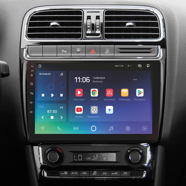 Штатна магнітола SIGMA PRO 9432 ANDROID 10 4+32 Gb 4G DSP Volkswagen POLO 5 (F1) 2008-2020 9