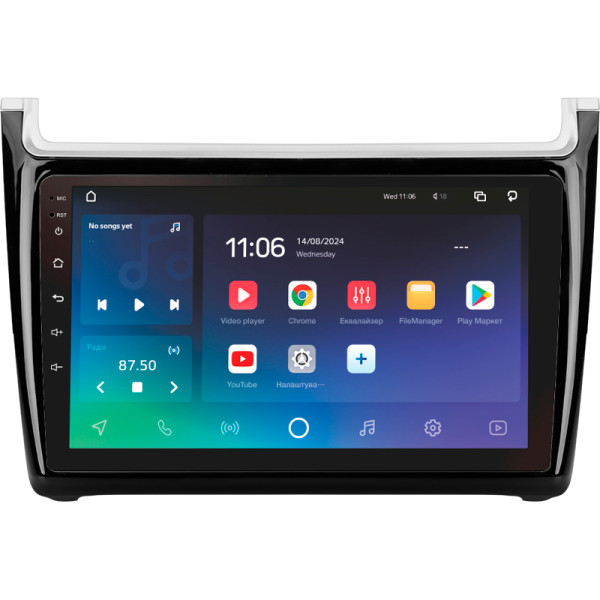 Штатна магнітола SIGMA PRO 9432 ANDROID 10 4+32 Gb 4G DSP Volkswagen POLO 5 (F1) 2008-2020 9