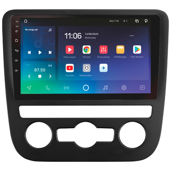 Штатна магнітола SIGMA PRO 9432 ANDROID 10 4+32 Gb 4G DSP Volkswagen Scirocco 3 III Mk3 2008-2014 (F2) 9