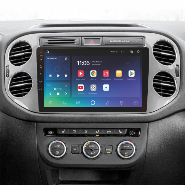 Штатна магнітола SIGMA PRO 9432 ANDROID 10 4+32 Gb 4G DSP Volkswagen Tiguan 1 NF 2006-2017 (F2) 9