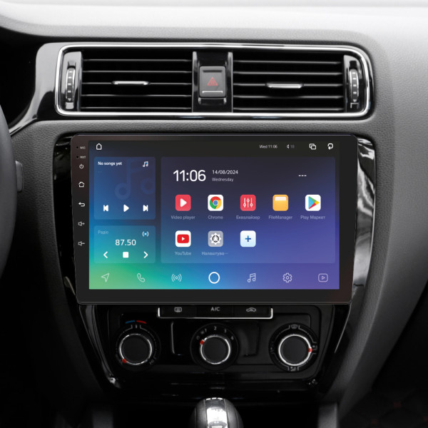 Штатна магнітола SIGMA PRO 10432 ANDROID 10 4+32 Gb 4G DSP Volkswagen Jetta 6 2011-2018 10