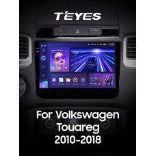 Штатная магнитола Teyes CC3 2k 6+128 Gb Volkswagen Touareg FL NF 2010-2018 (A) 9″