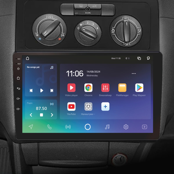 Штатна магнітола SIGMA PRO 10432 ANDROID 10 4+32 Gb 4G DSP Volkswagen Caddy 2K 3 III 2004 - 2010 10