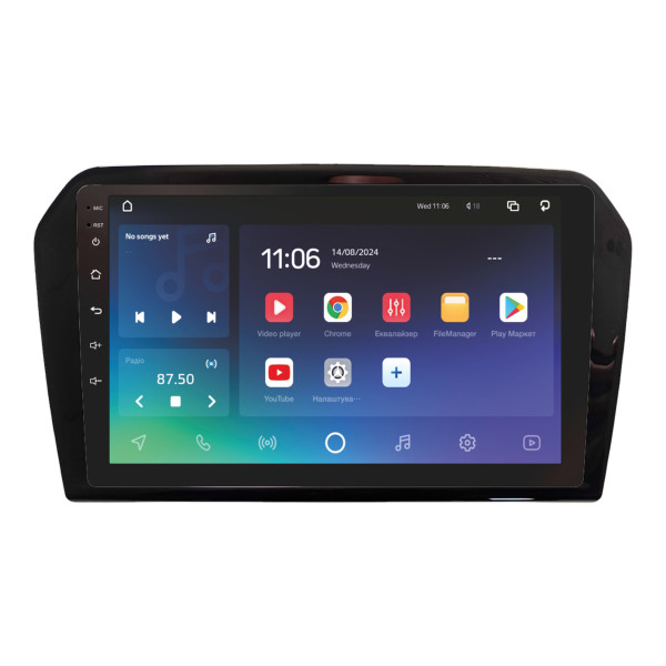 Штатна магнітола SIGMA PRO 9432 ANDROID 10 4+32 Gb 4G DSP Volkswagen JETTA 2013-2017 UV Black 9
