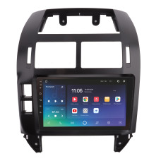 Штатна магнітола SIGMA PRO 9464 ANDROID 10 4+64 Gb 4G DSP Volkswagen POLO Mk4 IV 4 2004-2011 Black 9"