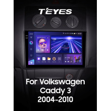 Штатна магнітола Teyes CC3 4+64 Gb Volkswagen Caddy 2K 3 III 2004 - 2010 10" 2k