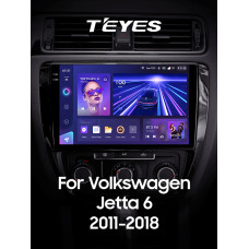 Штатная магнитола Teyes CC3 2k 6+128 Gb 360° Volkswagen Jetta 6 2011-2018 10″