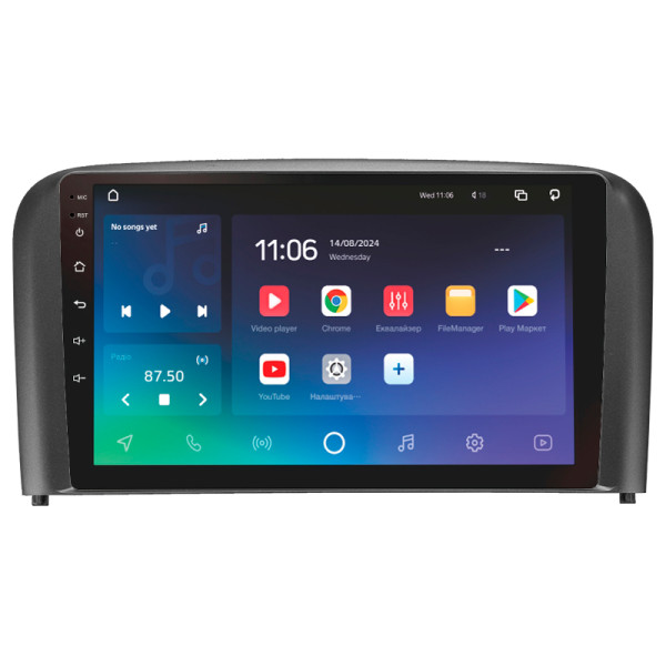 Штатна магнітола SIGMA PRO 9464 ANDROID 10 4+64 Gb 4G DSP Volvo S80 1 1998-2006 9