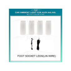Підсвітка салону FORS.auto для Audi A4L/A6L (Foot Socket LEDs-Lin Wire)