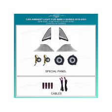 Підсвітка салону FORS.auto для BMW 5 Series 2018-2023 (Color Sync)-8 Sets