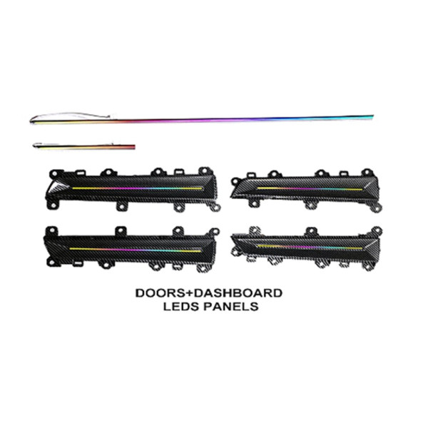 Подсветка салона FORS.auto для Honda Civic/Integra 2022-2023 (Carbon Fiber)-19 LEDs