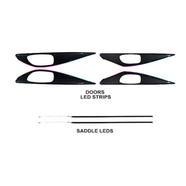 Подсветка салона FORS.auto для Infiniti Q50 2013-2021 (Carbon Fiber)-16 LEDs