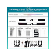 Підсвітка салону FORS.auto для Land Rover Discovery 4 2010-2016 (Streamer)-22 LEDs
