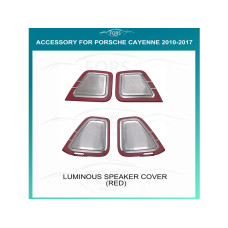 Подсветка FORS.auto для Porsche Cayenne 2010-2017 (Luminous Speaker Cover-Red)