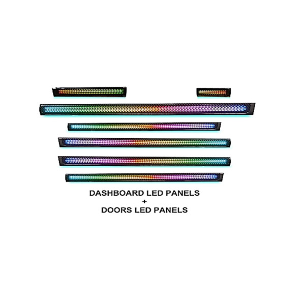 Подсветка салона FORS.auto для Toyota Land Cruiser 2010-2021 (Dragon Scale)-19 LEDs