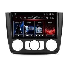 Штатна магнітола FORS.auto FS 6 PRO MAX для BMW 1-Series (6+128Gb, 9", Manual AC) 2008-2012