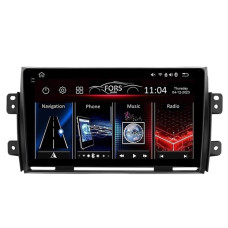 Штатна магнітола FORS.auto FS 4 PRO (2K) для Fiat Sedici 2005-2014/Suzuki SX4 2006-2014 (4+64Gb, 9")