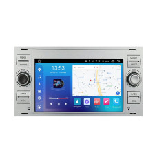 Штатна магнітола FORS.auto FS 2 PRO-FDSK Ford Focus/Mondeo/S-Max/C-Max/Kuga/Fiesta/Fusion (2+32Gb, 7", silver) 2005-2011