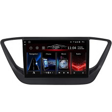 Штатна магнітола FORS.auto FS 4 PRO (2K) для Hyundai Accent/Verna (4+64Gb, 9", black) 2018+