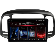 Штатна магнітола FORS.auto FS 6 PRO MAX для Hyundai Accent 2009-2012/Verna (6+128Gb, 9", black) 2008-2011
