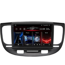 Штатна магнітола FORS.auto FS 6 PRO MAX для Kia Rio (6+128Gb, 9", black) 2005-2011