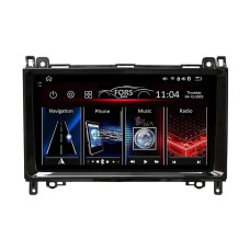 Штатна магнітола FORS.auto FS 4 PRO (2K) для Mercedes-Benz B200/A-Class (W169)/B-Class (W245) (4+64Gb, 9") 2004-2012