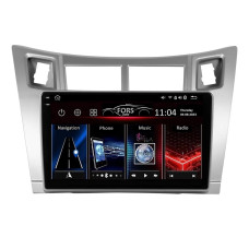 Штатна магнітола FORS.auto FS 8 PRO MAX для Toyota Yaris/Vitz/Platz (8+256Gb, 9", silver) 2005-2011