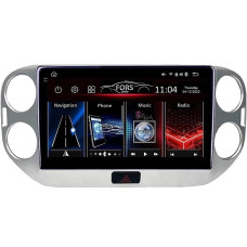 Штатна магнітола FORS.auto FS 6 PRO MAX для Volkswagen Tiguan/Golf Plus (6+128Gb, 10") 2010-2015